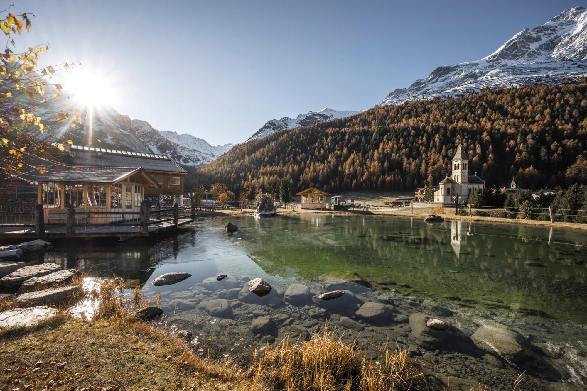 Die Post Am Ortler Solda Exteriér fotografie