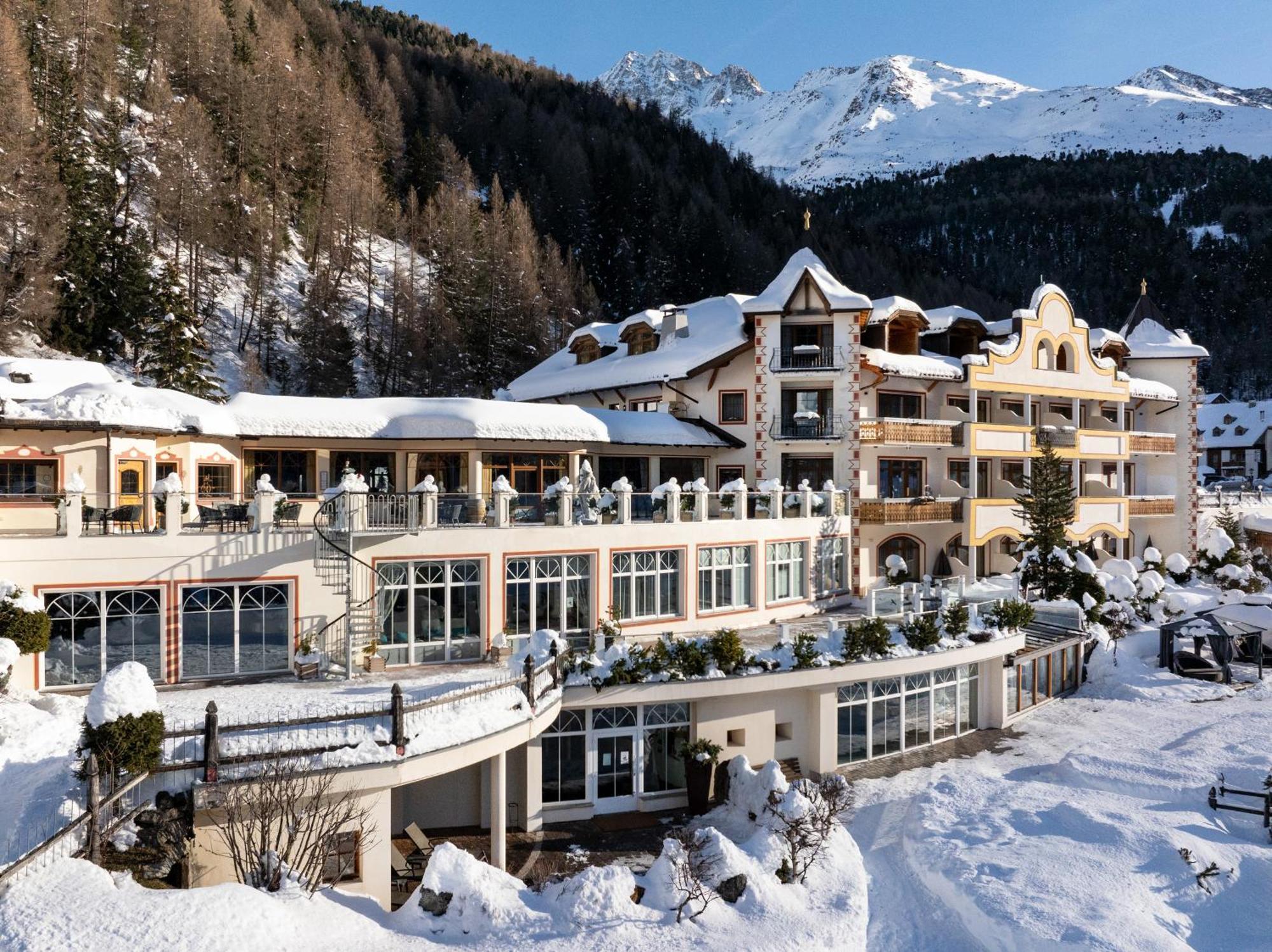 Die Post Am Ortler Solda Exteriér fotografie