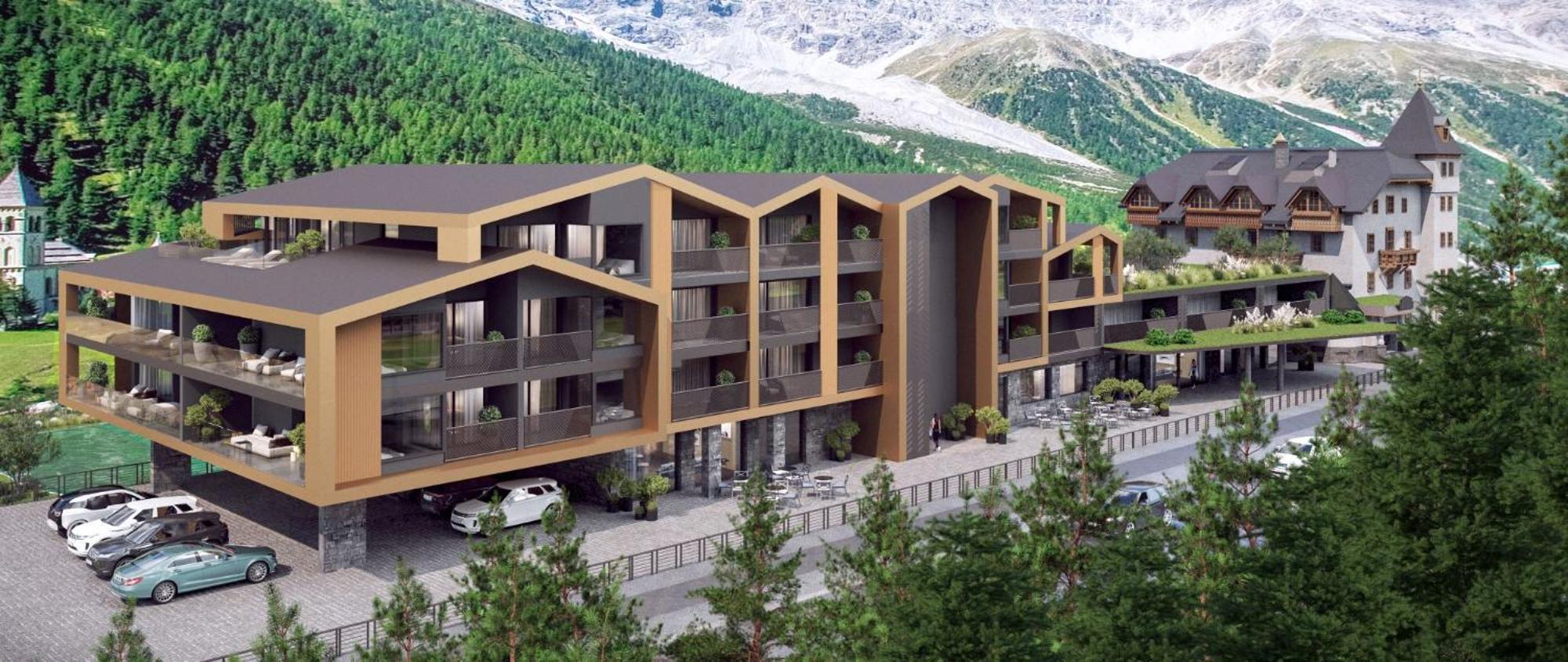 Die Post Am Ortler Solda Exteriér fotografie